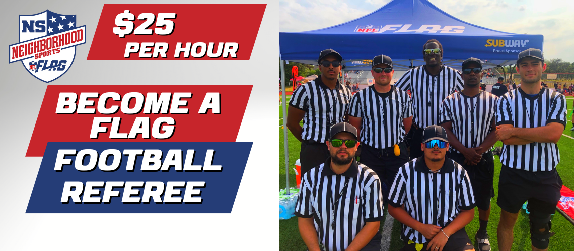 OFFICIATE FOR NEIGHBORHOOD SPORTS