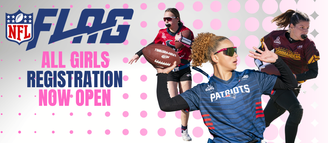 ALL GIRLS NFL FLAG FOOTBALL