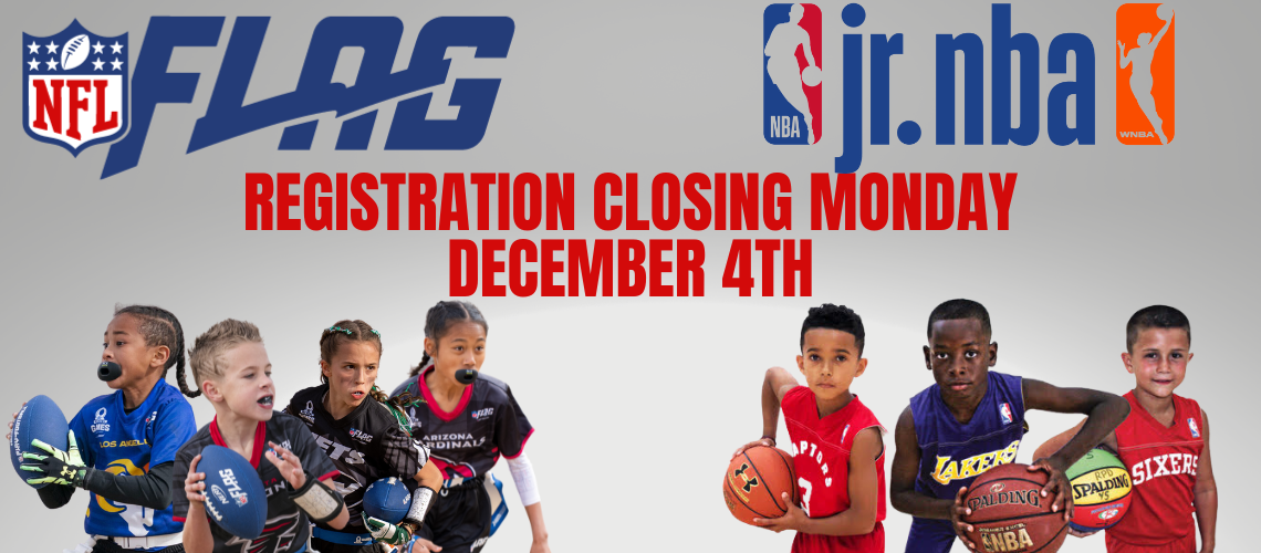 NFL FLAG & JR NBA - WINTER 2024